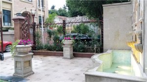 常熟美墅館，歐式花園效果圖